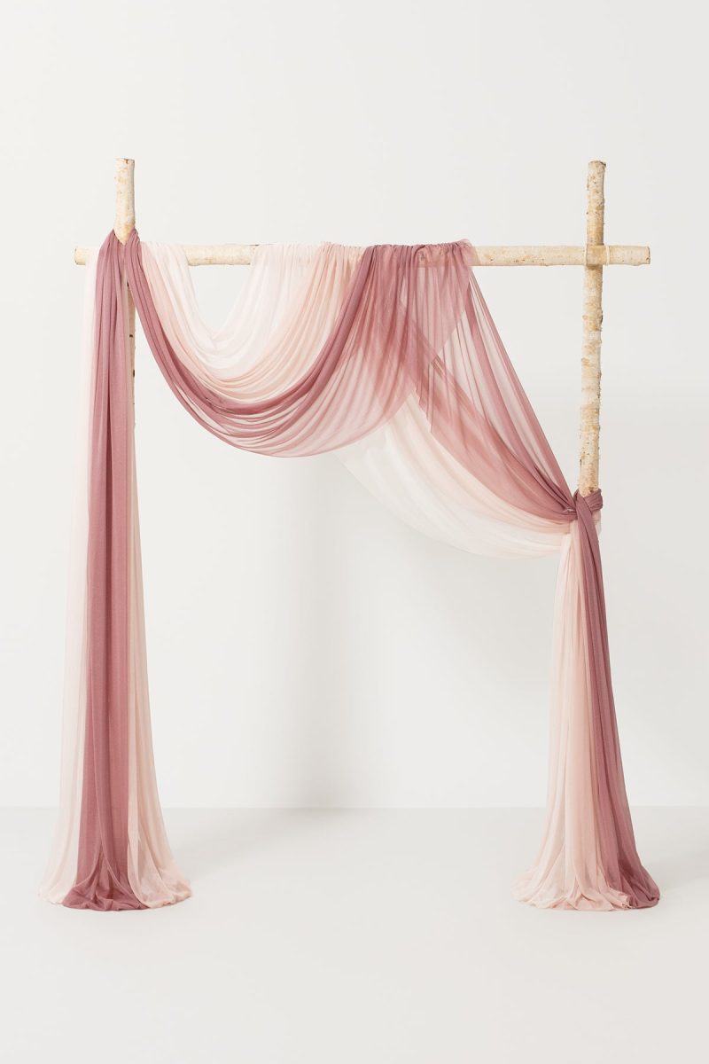 Easy Hanging Sheer Arch Draping (Set of 3) - Image 6