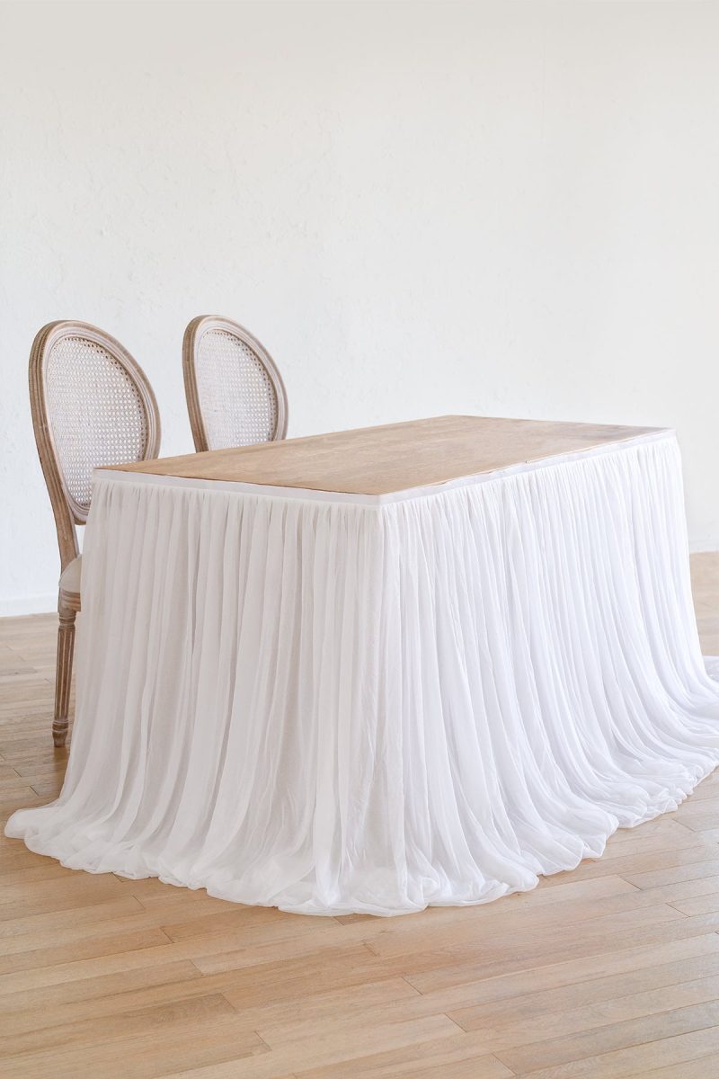 Extra Long Pooling Table Skirt - 5 Styles - Image 8