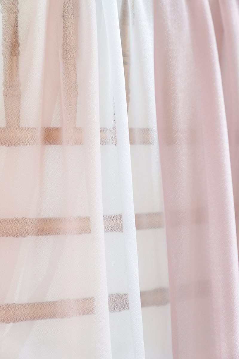 Wedding Arch Drapes in Blush & Cream - Image 3