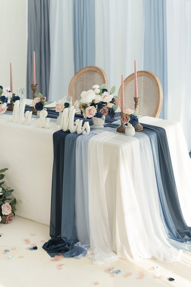 Weave Wedding Table Runner for Reception (Set of 8) - Image 7