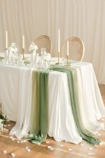 Weave Wedding Table Runner for Reception (Set of 8)