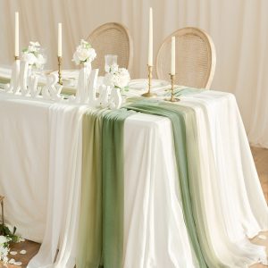 Weave Wedding Table Runner for Reception (Set of 8)
