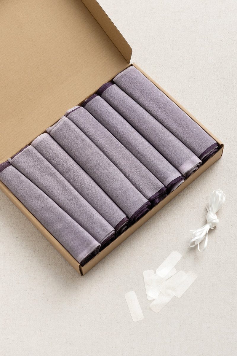 Aisle & Chair Decor Set in Purple & Lilac - Image 3