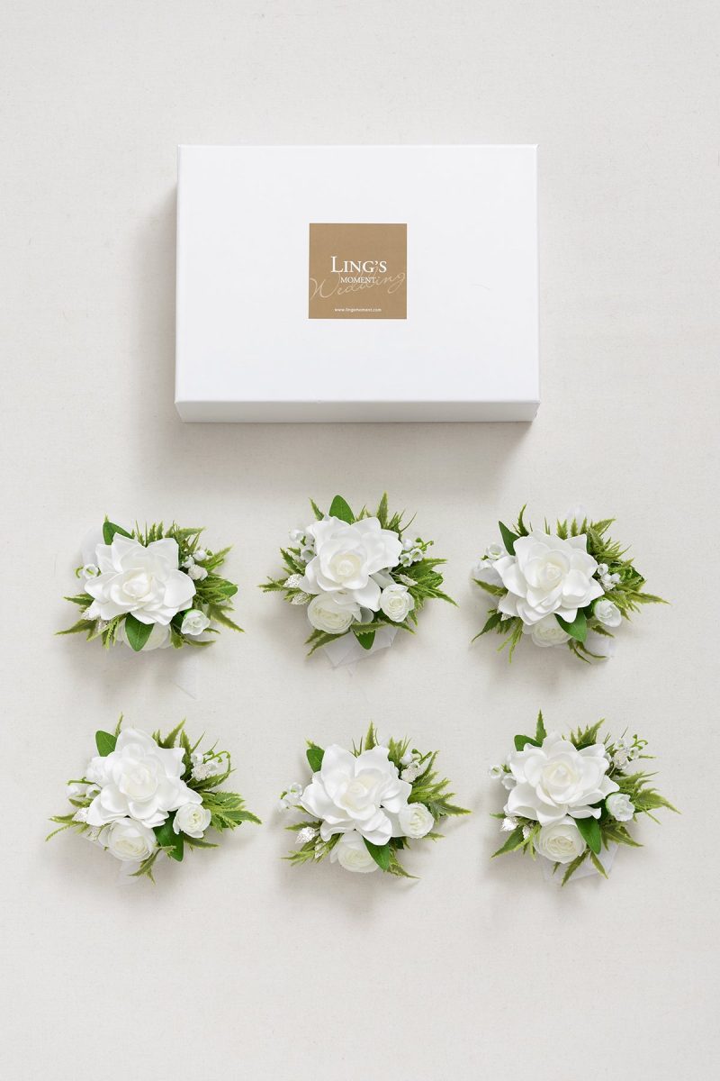 Wrist Corsages in May Lily & Olive - Image 5