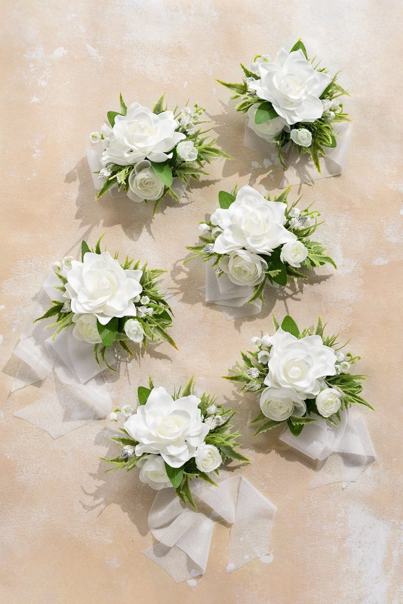Wrist Corsages in May Lily & Olive - Image 2