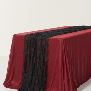 Tablecloth & Table Runner Set for Sweetheart/Head Table