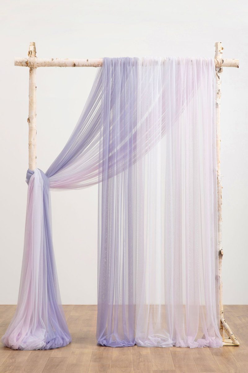 Easy Hanging Sheer Arch Draping (Set of 3) - Image 31