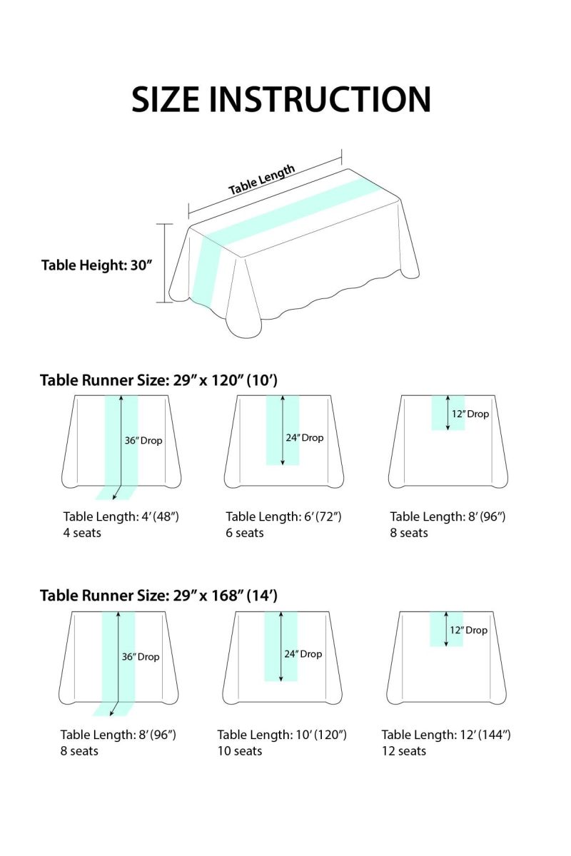 Weave Wedding Table Runner for Reception (Set of 8) - Image 17